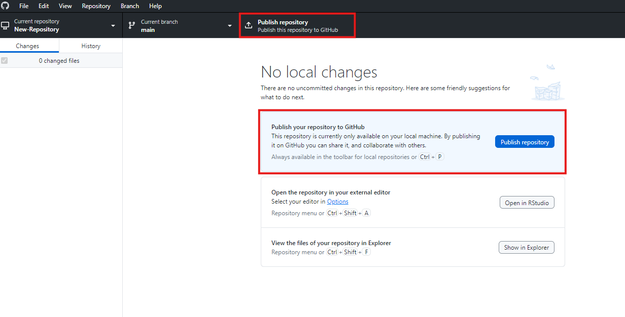 How to: Create a github repository in enterprise – CB Genetics Landing Page
