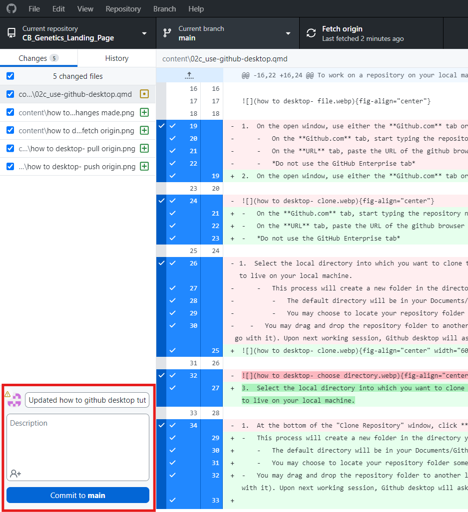 How to: Create a github repository in enterprise – CB Genetics Landing Page